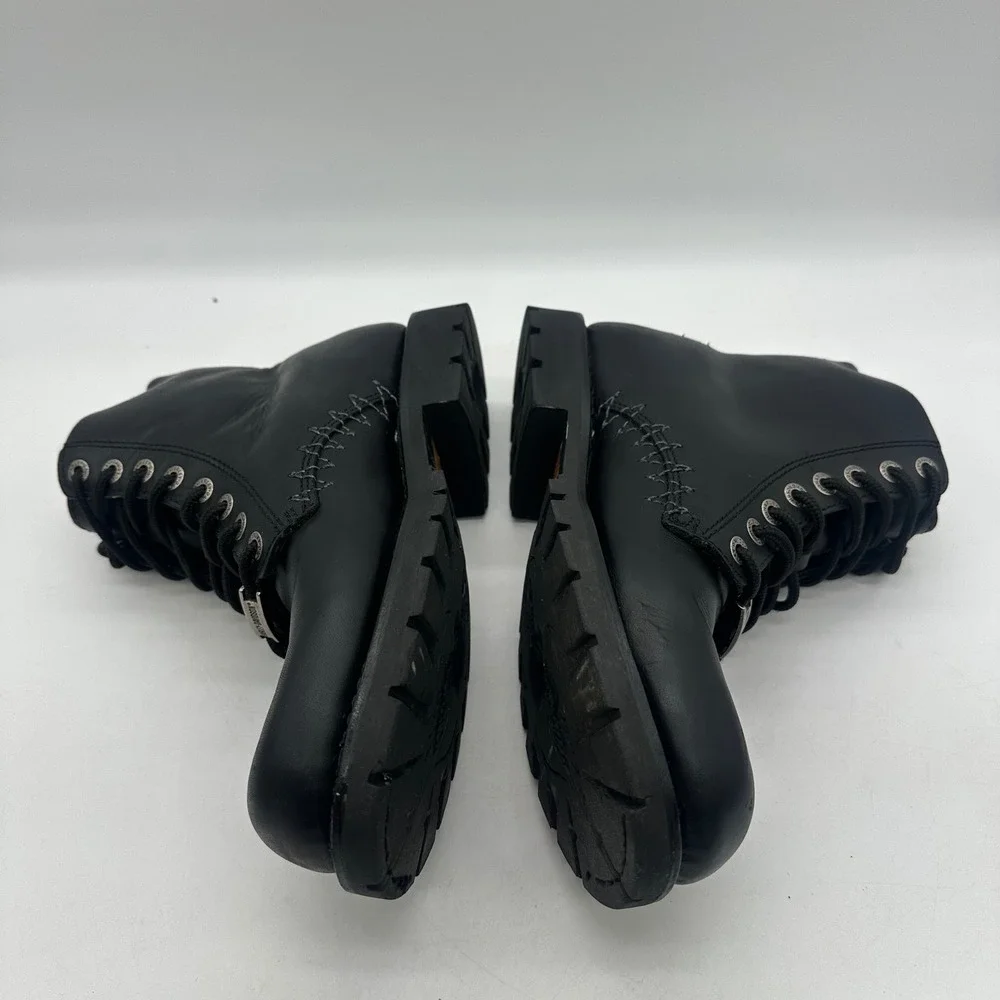 Harley-Davidson 95172 Mens Size 10 Black Leather Winged Skull Biker Riding Boots